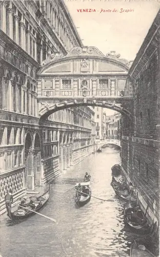 Br34028 Venezia Ponte dei Sospiri Italien