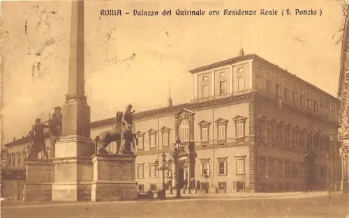 Br34101 Roma palazzo del Quirinale ora Residenza Reale Italien