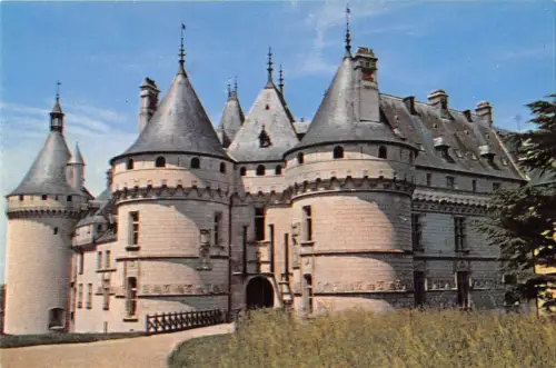 BR52414 Le chateau ensemble sud est Chaumont sur loire Frankreich
