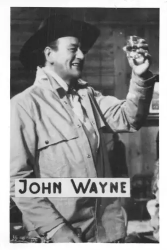 Lot276 John Wayne The Man Who Shot Liberty Valance Schauspieler Film Filmstar 9x6cm
