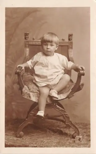 Lot309 Kind Junge Sozialgeschichte Echtfoto UK