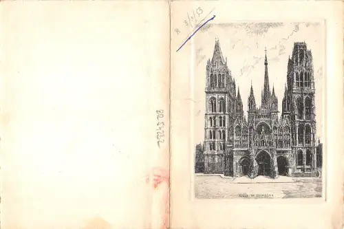 BR54232 Rouen la cathedrale france