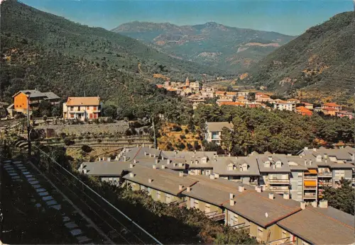 BT0900 Devia Marina La vallata sullo sfondo passo del Bracco Italien