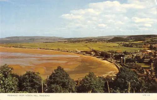 BR66952 Minehead from North Hill UK 14x9cm
