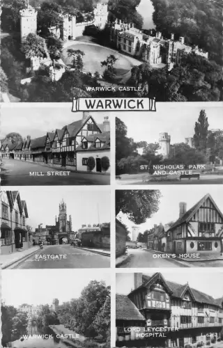 uk2806 warwick real photo uk