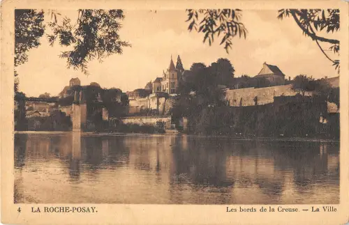 B106786 Frankreich La Roche Posay Les Bords de la Greuse La Ville