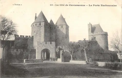 B107068 Frankreich La Cite de Carcassonne La Prote Narbonnaise