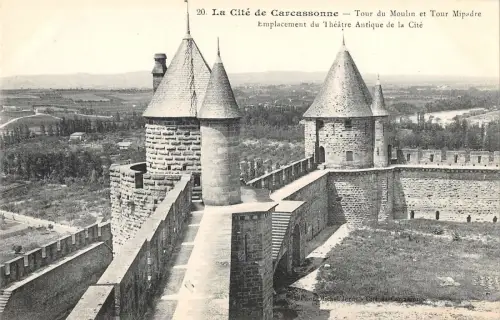 B107071 Frankreich Carcassonne Tour du Moulin Tour Mipadre