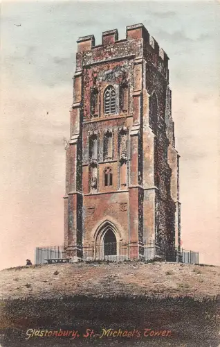uk25784 st michaels tower glastonbury uk