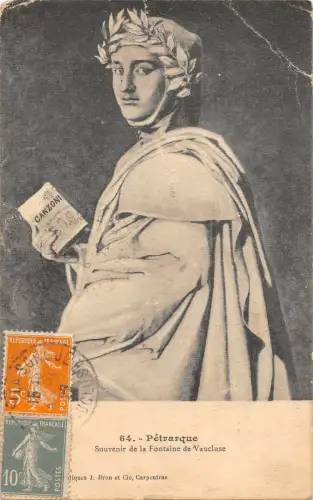 B106800 Frankreich Petrarque Souvenri de la Fontaien de Vaucluse
