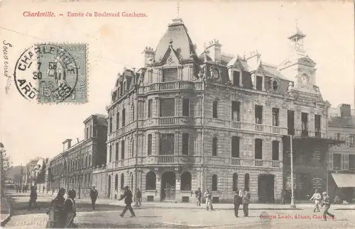 B106799 Frankreich Charleville Entree du Boulevard Gambetta