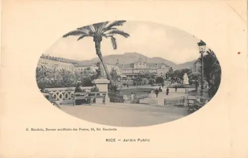 B106972 Frankreich Schöner Jardin Öffentlicher Garten Promenade