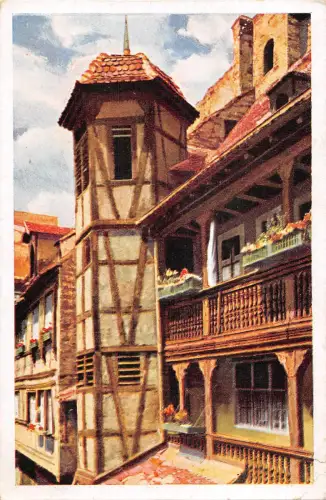 B106935 Frankreich Strassburg Rabenhof Straßburg