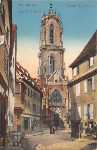 B106753 deutschland münster Schlettstadt Münster St. Georg