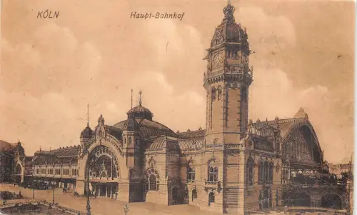 Br35611 Köln Haupt Bahnhof germany