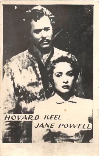 Lot275 Hovard Keel Jane Powell Schauspielerin Schauspieler Film Filmstar 6x9cm