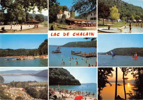 BR53435 Domaine et lac de chalain La franche comte France