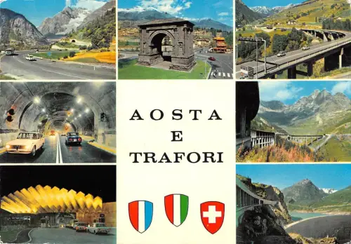 BT069 Traforo del M Bianco Interno Tunnel Italien