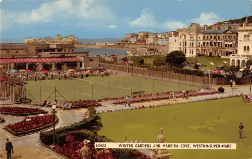 BR66479 weston super mare winter gardens uk 14x9cm