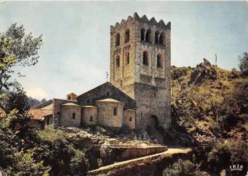 BR25907 Vernet Les bains L abbaye de St Martin du Canigou france