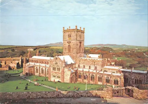 BR76426 St Davids the Cathedral Wales