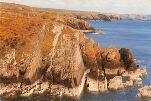 B102840 porthclais harbour st david s cathedral wales
