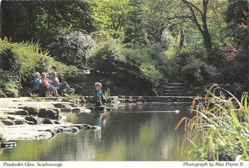 BR90870 peasholm glen scarborough uk