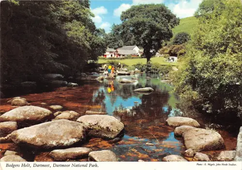 BR91610 Badgers Holt Dartmeet Dartmoor National Park UK
