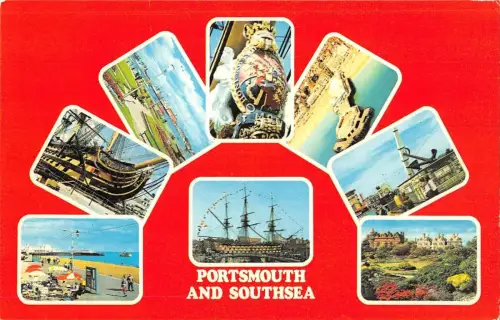 BR66086 Portsmouth and Southsea UK 14x9cm