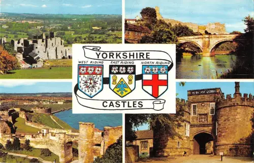 B103635 yorkshire castles richmond scarborough uk