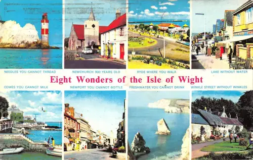 B103688 eight wonders of the isle of wight uk