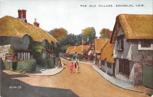 uk25252 old village shankin isle of wight uk