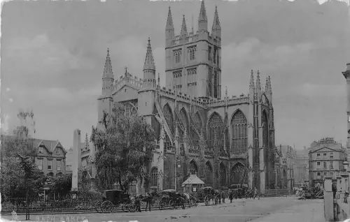 uk26673 abbey bath real photo uk