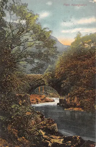 uk26065 pont aberglaslyn wales uk