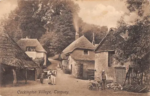 uk31693 torquay cockington village real photo uk