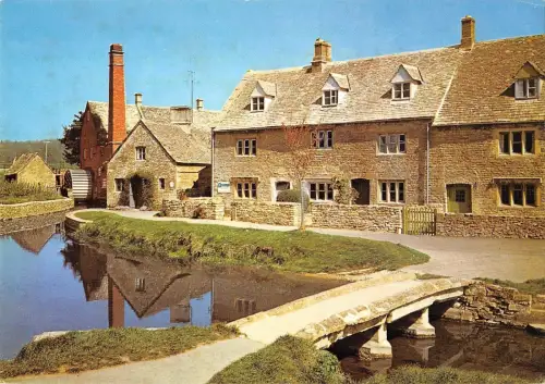 BR68125 the mill lower slaughter gloucestershire uk