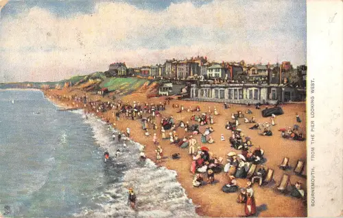 uk24030 vom Pier Looking West Bournemouth UK
