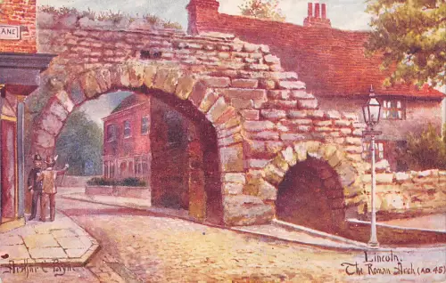 uk31606 the roman arch lincoln uk