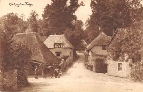uk31692 cockington forge real photo uk