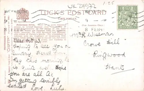 uk27972 malerisches devon uk