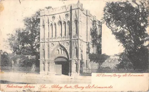 uk27834 abbey gate bury st edmunds echtfoto uk