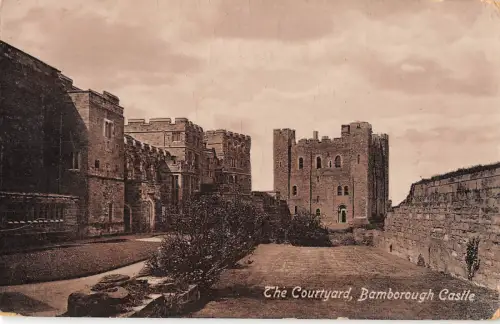 uk28223 the hoard bamborough castle real photo uk