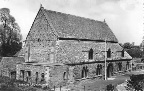 uk28022 the castle oakham real photo uk
