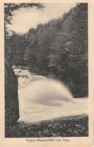 B105464 Deutschland Argen Wasserfalle bei Isny Wasserfall Wald