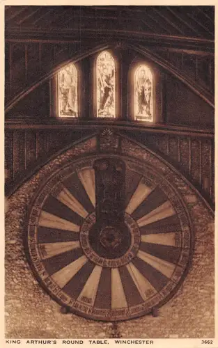 uk31767 king arthurs round table winchester real photo uk