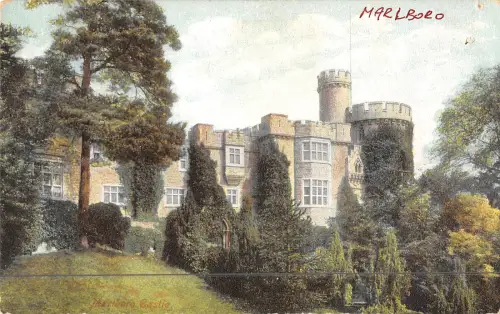 uk18899 marlborough castle real photo uk