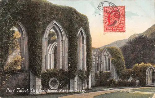 uk28098 port talbot chapter house margam abbey uk