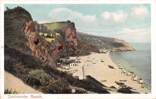 uk26853 oddicombe beach uk