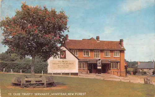 uk20128 ye olde trusty servante minstead new forest uk