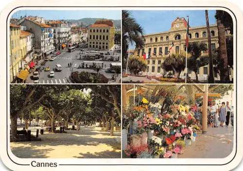 BR31706 Vues generales du centre ville Cannes france